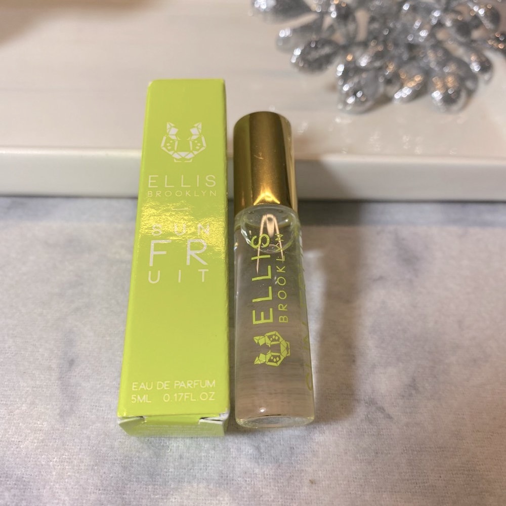 ELIS BROOKLYN Sun Fruit EDP Roller Fruity Floral Fig-Mini 5ml,0.17oz-BOXED-NEW - Picture 9 of 13